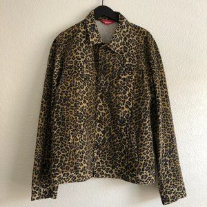 Supreme × Levi's Leopard Denim Jacket Trucker